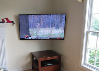 Corner TV Mounting